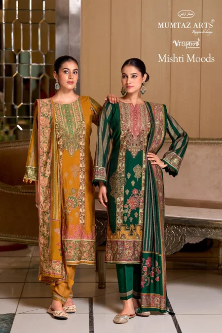 Mishti Moods By Mumtaz Arts Viscose Modal Surat Pakistani Salwar Suits Wholesale Market